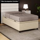 Ver imagem 2 de Base para Cama Box Baú Solteiro 88x188cm Hit I02 Corano Bege - Mpozenato
