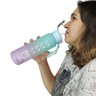 Garrafa Horario Motivacional 900ml Academia Esporte Treino Caminhada Passeio Trabalho Frase Squeeze  - 8