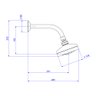 Chuveiro Deca Acqua Plus Standart Dark Antracite 1990.gf.std.mt - 4
