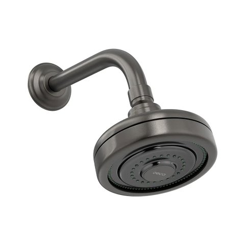 Chuveiro Deca Acqua Plus Standart Dark Antracite 1990.gf.std.mt