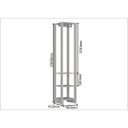 Ver imagem 3 de Módulo Closet 1 Cabideiro 3 Prateleiras Yes Branco