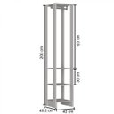 Ver imagem 3 de Módulo para Closet 1 Cabideiro 3 Prateleiras Yes