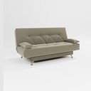 Ver imagem 2 de Sofá Cama 1,80m Fabiane Suede Bege Madelina Decor