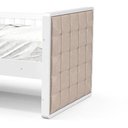 Ver imagem 2 de Cama Babá Tutto New com Capitonê Branco Soft - Matic Móveis