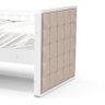 Cama Babá Tutto New com Capitonê Branco Soft - Matic Móveis - 2