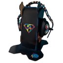 Ver imagem 3 de Abafador de Ruido Preto para Autistas 12 Db com Suporte Infinity Blue Decorativo
