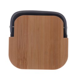 Saleiro Cerâmica Colher e Tampa de Bambu 10,5cm de Servir - 6