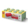 LEGO BLOCO ORGANIZADOR 8 PINOS SEM GAVETA VERDE MUSGO - 1
