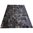 Ver imagem 1 de Tapete de couro marrom café 1,50x2,00 sem borda pç 10x10cm