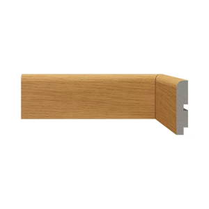 Rodapé Poliestireno 7cm Liso Louro Freijó 446 Santa Luzia:louro Freijo