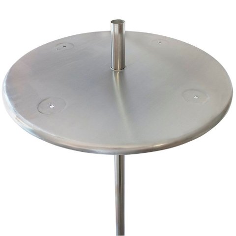 Mesa para Bar Molhado de Piscina Tradicional em Aço Inox
