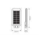 Ver imagem 3 de Luminária Led Taschibra Solar TR Sun Poste 40W Preto 6500K C/ Controle Remoto