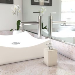 Dispenser para Detergente e Sabonete Líquido com Válvula Cromada - Stolf - 3