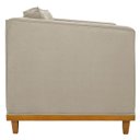 Ver imagem 6 de Kit Sofá 2 Lugares e 2 Poltronas Europa Suede ADJ Decor - Bege