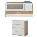 Ver imagem 1 de Quarto Bebê Completo Com Berço Multifuncional E Cômoda