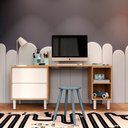 Ver imagem 5 de Quarto Bebê Completo Com Berço Multifuncional E Cômoda