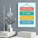 Ver imagem 1 de Quadro Decorativo Ho' Oponopono Mágico- Placas 24x18cm:madeira Preta