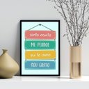 Ver imagem 2 de Quadro Decorativo Ho' Oponopono Mágico- Placas 24x18cm:madeira Preta