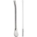 Ver imagem 7 de Kit de Chimarrão Cuia Gajeta Uruguaia e Bomba Bojo Pêra 19cm Aço Inox para Mate com Rosca