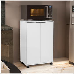 Armário Multiuso Pratic 2 Portas Branco - 4