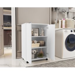 Armário Multiuso Pratic 2 Portas Branco - 2