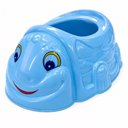 Ver imagem 2 de Pinico Desfralde Infantil Azul Tartaruga Troninho Xixi Assento Bebê Criança Banheiro Creche Meninos