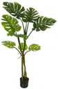 Ver imagem 1 de Planta Árvore Artificial Costela de Adão Real Toque Pu C/pote Verde 1,30m