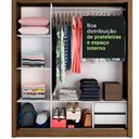 Ver imagem 7 de Guarda Roupa Casal Madesa Lyon 3 Portas de Correr 2 Gavetas - Rustic/branco