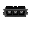 Ver imagem 2 de Spot Embutir Downlight Retang Mini Focco 6w 2700k 24º Irc90 Preto-gaya