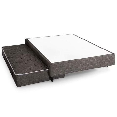 Cama Box c/Aux Molas Solteiro Herval Hotel Auxiliar MH1400 79