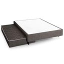 Ver imagem 1 de Cama Box c/Aux Molas Solteiro Herval Hotel Auxiliar MH1400 79