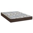 Ver imagem 1 de Cama Box Casal: Colchão Espuma D45 Ortobom / Anatômico Fort Tech Iso 150 + Base Crc Suede Brown(
