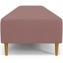 Ver imagem 5 de Puff Decorativo Bali W01 Pés Palito 210x60cm Suede Rosê - Lyam Decor