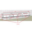 Ver imagem 3 de Rack para Sala Grande Mdf 270cm Alto Padrão - Nogueira