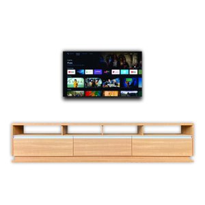 Rack para Sala Grande Mdf 3m Alto Padrão - Nogueira