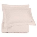 Ver imagem 1 de Jogo de Colcha King 300 Fios Cetim Sublime Greige - Bege