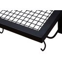 Ver imagem 4 de Kit 2 Prateleiras de Tela Decorativas Cozinha Porta Toalhas e Utensílios Metal Preto