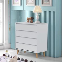 Cômoda Infantil 4 Gavetas Lorena  - 2