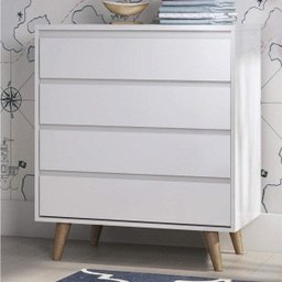 Cômoda Infantil 4 Gavetas Lorena  - 3