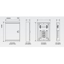 Ver imagem 2 de Caixa Embutir para 34 Disjuntores Din sem Barramento