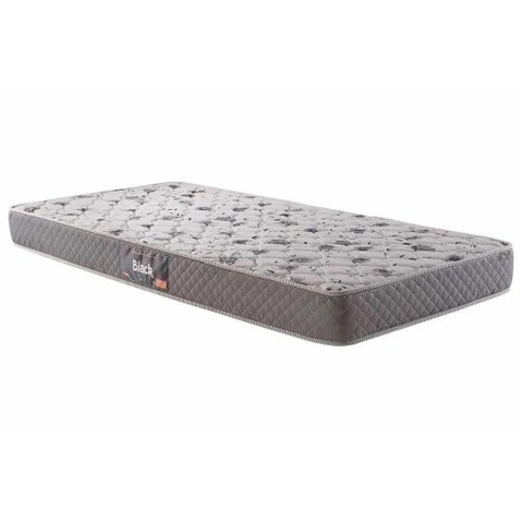 Colchão Solteiro Espuma D28 / Ag 65 Black Double Face (78x188x20) - Herval