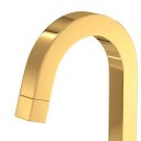 Ver imagem 2 de Torneira Link Quadrada Alta Banheiro Lavatório 61074 1/4 de Volta Dourada