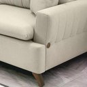 Ver imagem 4 de Sofa 2 Lugares 160 Cm Eron Linho Cru Vazzano Cru