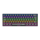 Ver imagem 1 de Teclado Gamer Arena 60% Rgb Switch Brown Preto T-dagger