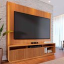 Ver imagem 2 de Estante Home Tv 75 Pol 200 Cm 2 Portas Jordao Freijo Colibri