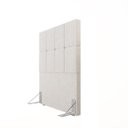 Ver imagem 6 de Cabeceira Solteiro 90cm Bouclé Estofada Design Moderno para Quarto Linea