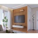 Ver imagem 5 de Painel para Tv Ripado Niágara 1956 Mm com Nicho Freijó Off White– Colibri