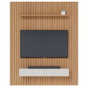 Ver imagem 1 de Painel para Tv Ripado Niágara 1956 Mm com Nicho Freijó Off White– Colibri