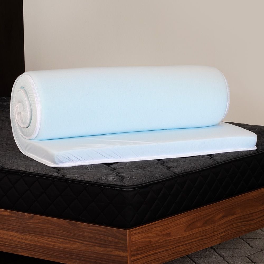 Pillow Top Casal Viscoelástico Espuma da Nasa 138x188x6cm Bf Colchões ...
