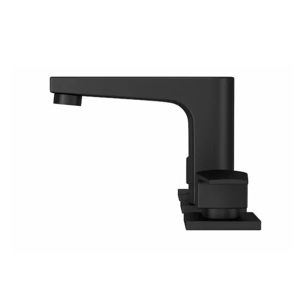 Misturador de Mesa Bica Baixa P/ Lavatorio Level Black Matte Deca Metais - 2